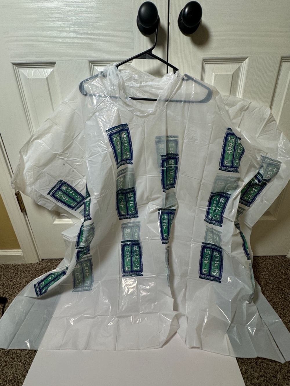 Hootie & The Blowfish Rain Poncho Set (4) Vintage Concert Merch NWT - Picture 4 of 6